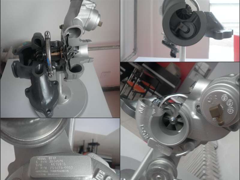 TURBO CHARGER FOR ISUZU 6BG1TC 751479-0003 GT17