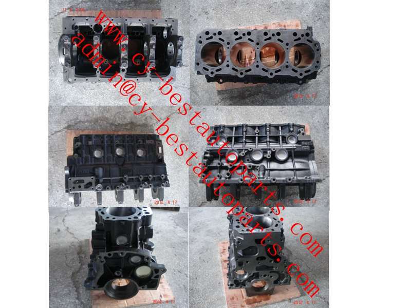 ISUZU NKR 4JB1 4JB1T 4ZE1 CYLINDER BLOCK SHORT BLOCK LONG BLOCK 8-94437-397-6 8-94341-824-2 8-94437-397-1