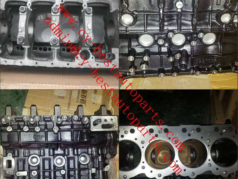 EURO II JMC ISUZU 4JB1 CYLINDER BLOCK 4JB1 SHORT BLOCK LONG BLOCK ENGINE 8-94437397-FIT