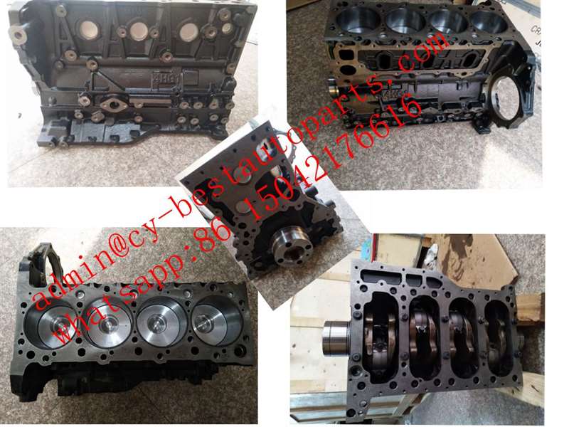 五十铃ISUZU 4HG1 中缸体 长缸体 凸机 SHORT CYLINDER BLOCK LONG CYLINDER BLOCK BARE ENGINE