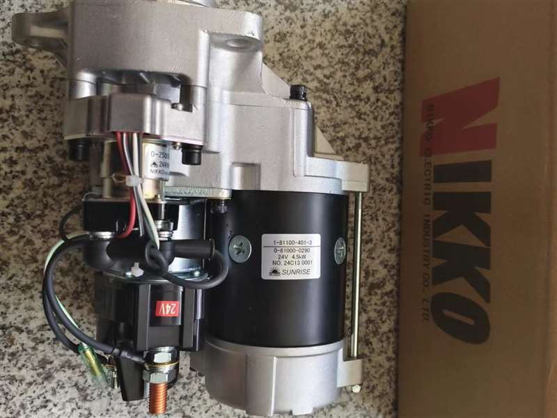 NIKKO SUNRISE STARTER FOR ISUZU 6BG1 STARTER 0-61000-0290 0240003261 0240003143 0240003140 8972202970 1811004013