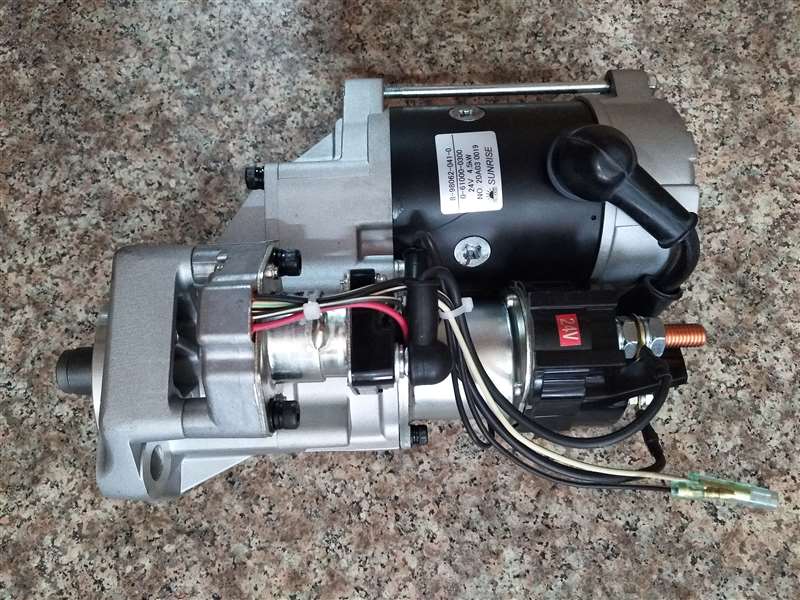NIKKO SUNRISE STARTER FOR ISUZU 4BG1 8972202971 71440524 0-61000-0300 8972202974 8980620410 0-24000-3123 0-24000-3253 0-24000-3252
