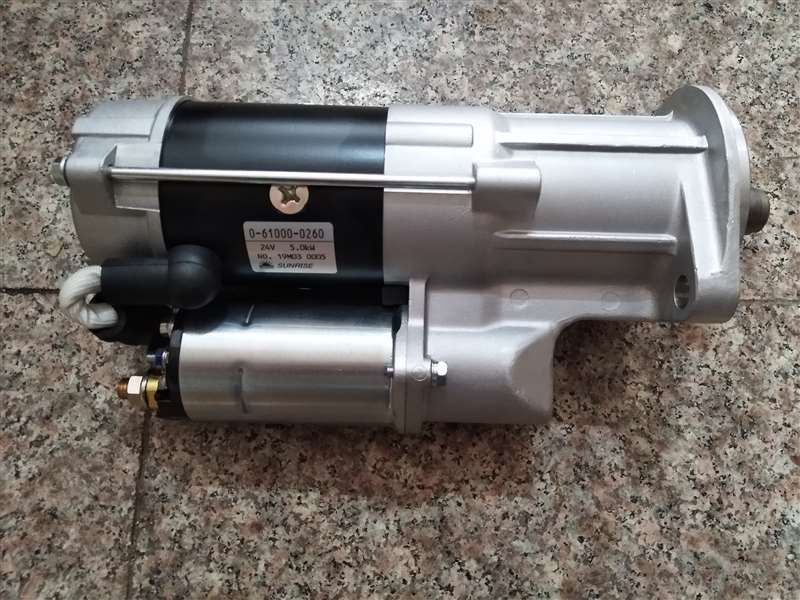 NIKKO SUNRISE STARTER FOR ISUZU 4HK1 0-61000-0260 8980019150 8980540630 0240000168 8980703211 0240000178